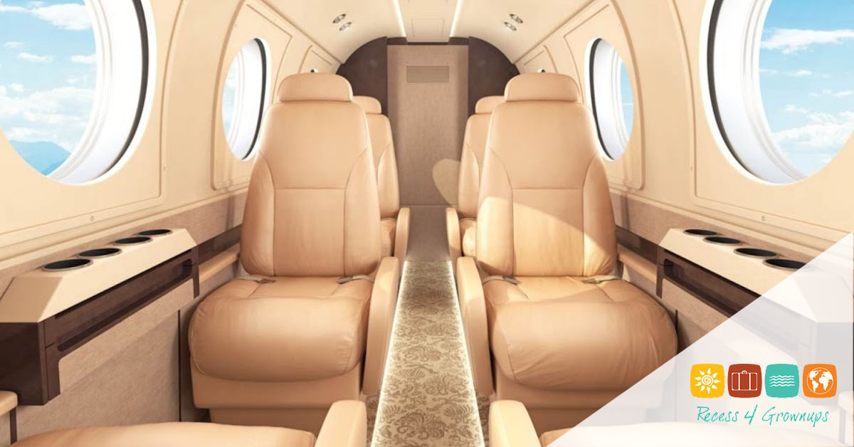 Featured Image-Private Jet Interior