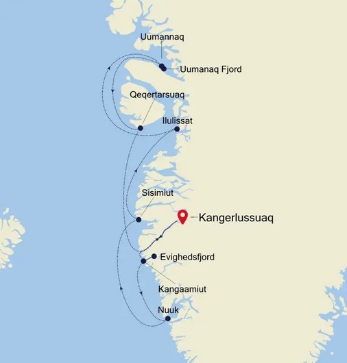 Greenland Arctic Cruise August 2022